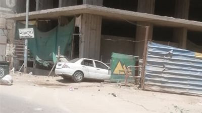 بسبب اصطدام سيارة.. كسر بمنظم الغاز بشارع عبدالسلام عارف بالدقهلية 