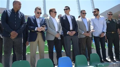  وزيرا التخطيط والرياضة يتفقدان استاد المصري الجديد ودعمه ب 300 مليون جنيه