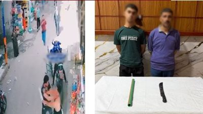 بسبب خناقة جيرة.. طالب ووالده يمزقان وجه عامل بسلاح أبيض في الزقازيق