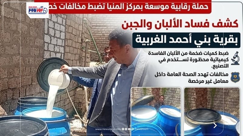 صورة من الحملة بالمنيا
