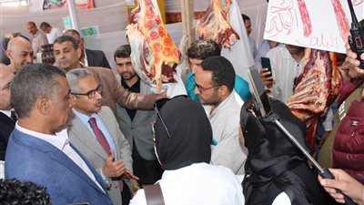 16 مجزرا حكوميا لذبح الأضاحي لأهالى بنى سويف بالمجان وتكثيف الحملات الرقابية