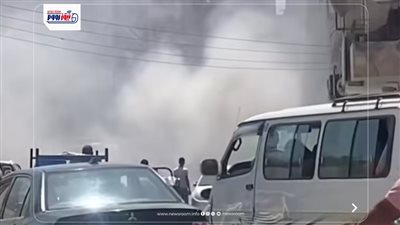 السيطرة على حريق محدود بسيارة بجوار نقابة المحامين في الفيوم دون إصابات