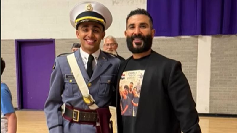 أحمد سعد ونجله