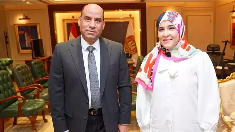 راندا حسني ووزير