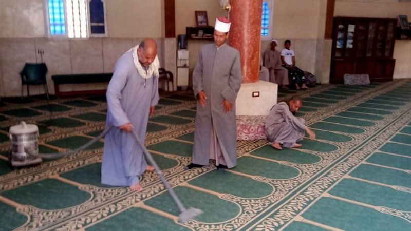 حملة النظافة بمساجد
