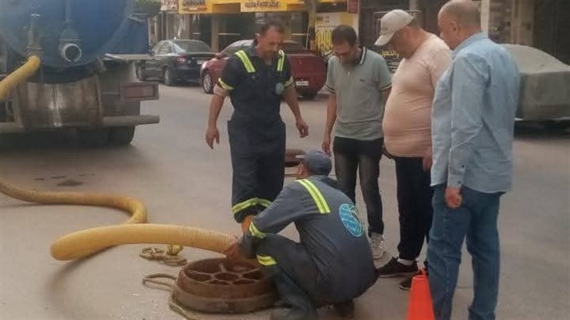تطهير شبكات الصرف