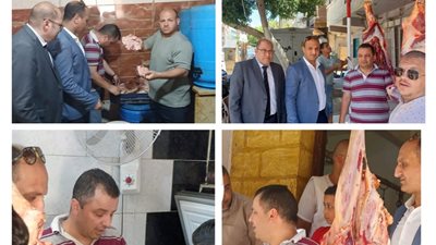 حملات مكثفة لتأمين أسواق بني سويف لعيد الأضحى.. وتحرير 21 جنحة
