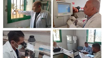 قافلة لحياة كريمة تقدم أكثر من 2289 خدمة طبية لأهالى الدير بأهناسيا بنى سويف 