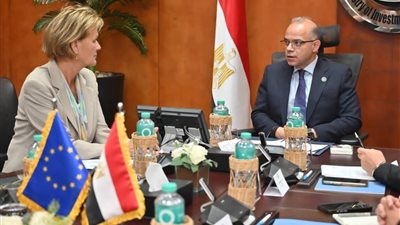 وزير الاستثمار يبحث مع سفيرة الاتحاد الأوروبي تطوير الشراكة