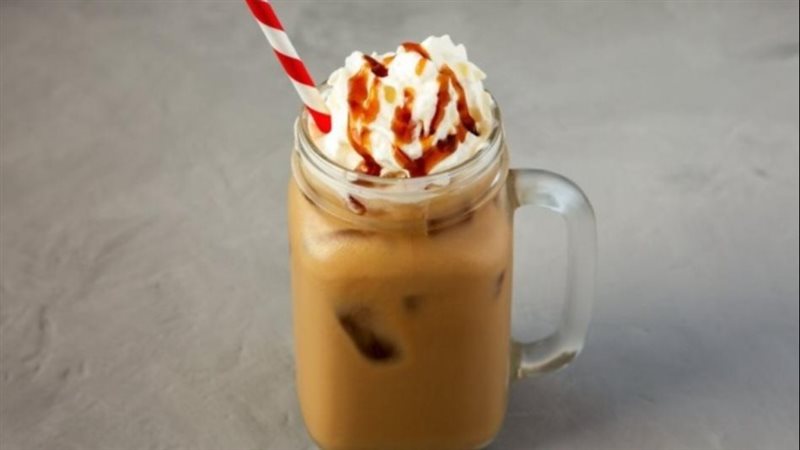طريقة لاتيه الكراميل