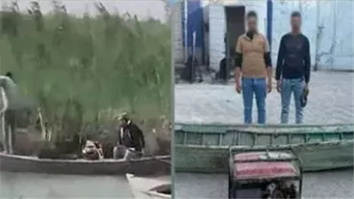 صياد الموت بالكهرباء.. لغز فيديو مركب بورسعيد الخشبي لإبادة الأسماك