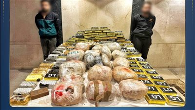 مصرع عنصرين شديدي الخطورة وضبط طن مخدرات وأسلحة نارية بـ98 مليون جنيه