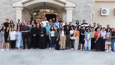 الأنبا باخوم يلتقي خدام التعليم المسيحي بالإيبارشية البطريركية في الإسكندرية