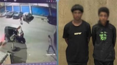 حبس عاطلين 4 أيام بتهمة سرقة حقيبة سائق توك توك في حلوان 