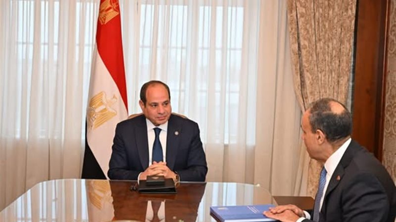 الرئيس السيسي ووزير