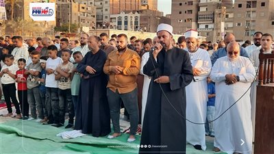 آلاف المصلين يؤدون صلاة عيد الأضحى بساحات ملوي وسط أجواء إيمانية بالمنيا