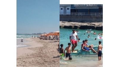 السياحة والمصايف: استقرار نسبي بشواطئ الإسكندرية ورفع الرايات الخضراء        