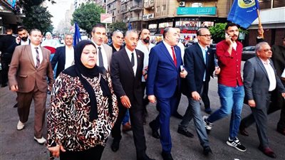 حماة الوطن بالجيزة يشارك الأهالي فرحة العيد              