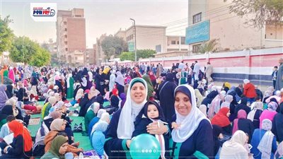 واعظات أوقاف الفيوم يسهمن في تنظيم المساحات المخصصة للسيدات 