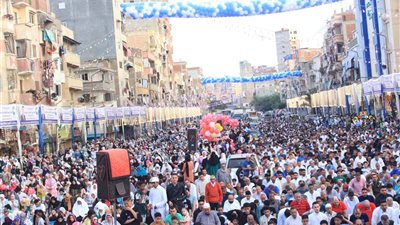 مستقبل وطن  بالإسكندرية يشارك المواطنين فرحة عيد الأضحى