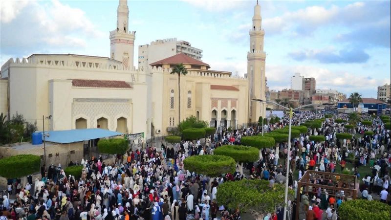 صلاة عيد الأضحى ببورسعيد