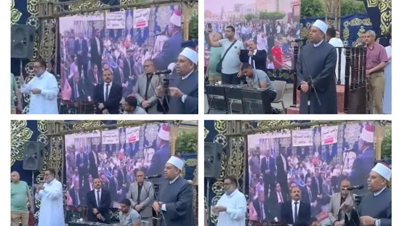 جانب من خطبة صلاة