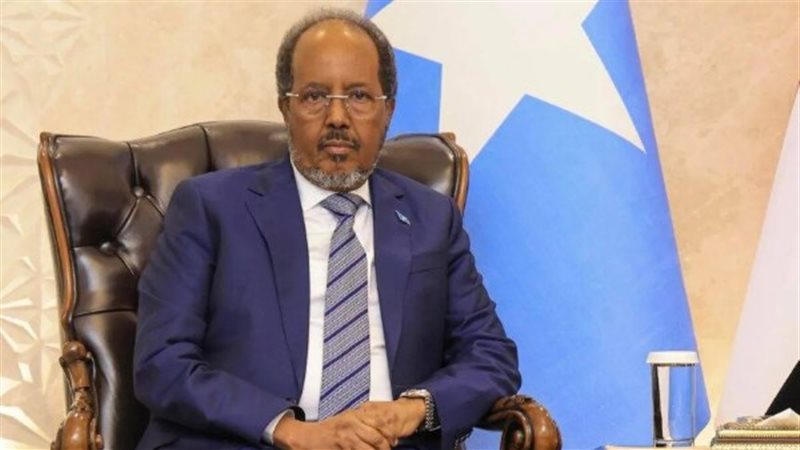 الرئيس الصومالي حسن