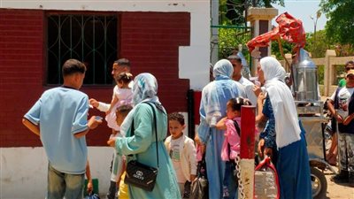 حدائق القناطر الخيرية بالقليوبية تستقبل المواطنين ثاني أيام العيد 