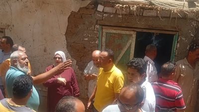 فى ثاني أيام العيد.. انهيار جزئي لعقار فى مدينة الشهداء بالمنوفية