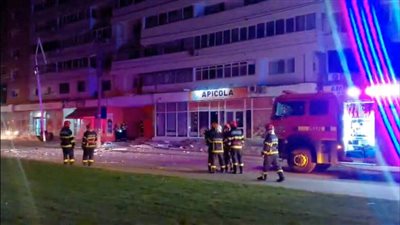 طائرة مسيرة روسية تتحطم على مبنى في رومانيا وتصيب اثنين بجروح