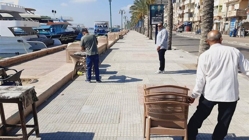 رفع الإشغالات بمدينة