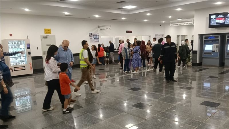 جانب من إقبال المواطنين
