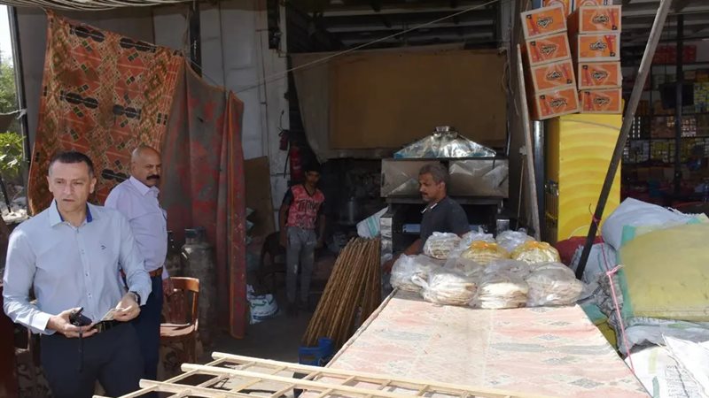 جولة ميدانية لمحافظ