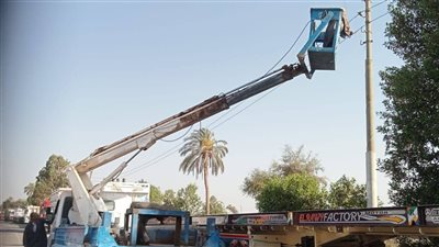محافظ أسيوط: استمرار رفع كفاءة منظومة الإنارة العامة ضمن خطة تحسين الخدمات 