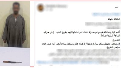 خناقة المرور تنتهي في قبضة الأمن.. التحقيق مع عامل هدد موظف بسلاح في بأسوان