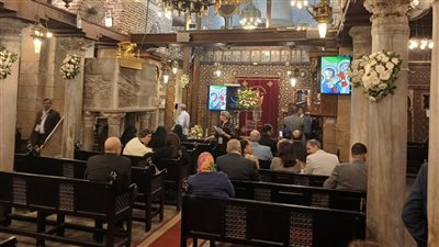 توافد الأقباط لحضور احتفالية إحياء مسار رحلة العائلة المقدسة بكنائس زويلة 