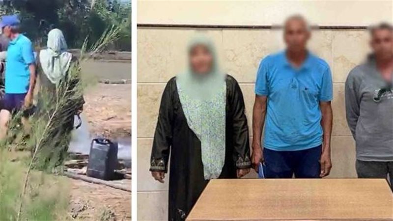 المتهمون عقب القبض