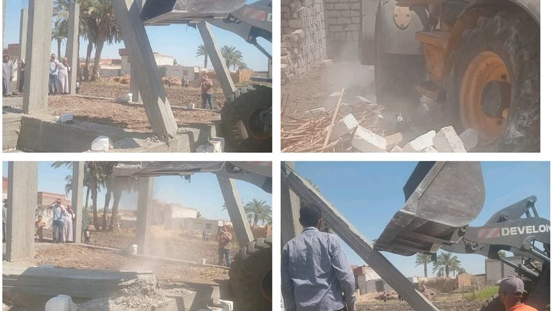إزالة تعديات بمركز
