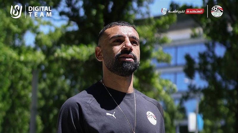محمد صلاح مع منتخب
