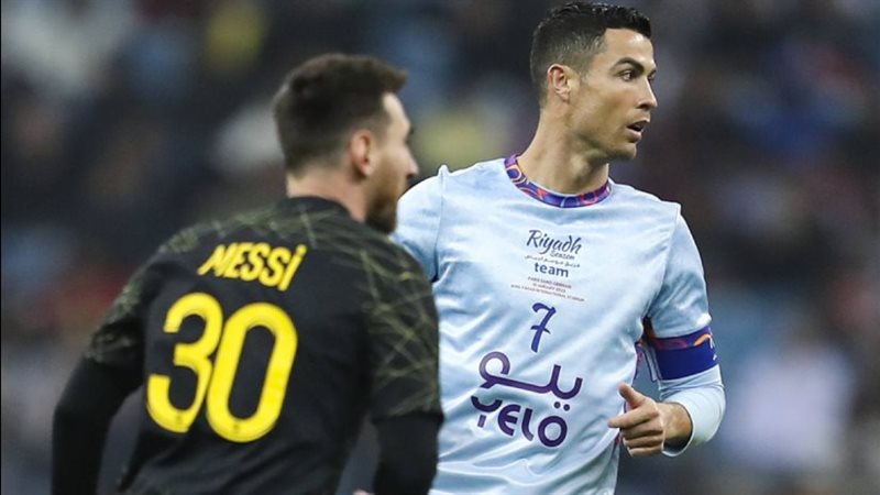 ميسي ورونالدو