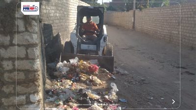 حملات مكثفة للنظافة ورفع الإشغالات وتحسين المظهر الحضاري بمركز سنورس