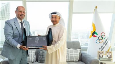 مصر الأولمبية تواصل البناء بحضور استثنائي للشيخ فهد ناصر الصباح وياسر إدريس