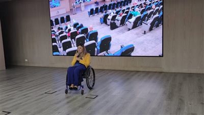 د.إيمان كريم رئيسة القومي للإعاقة تشارك في مؤتمر 