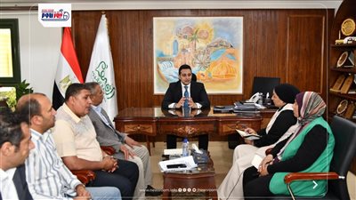 نائب المحافظ يتابع خطة تطوير ورفع كفاءة ميادين الفيوم وسنورس