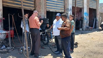 حملات مكثفة لإزالة التعديات والإشغالات المخالفة بالشرقية