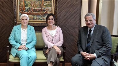 رئيسة المجلس القومي للطفولة والأمومة ووزيرة الثقافة تبحثان سبل التعاون المشترك