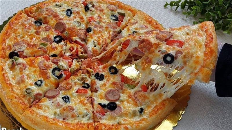 طريقة عمل البيتزا