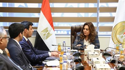لقاء بين وزيرة التنمية المحلية والبيئة والأمين العام لمنظمة المدن العربية 