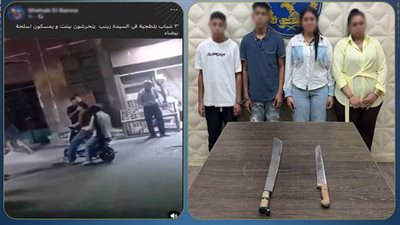 معاكسة قلبت خناقة شوارع.. ضبط طرفي مشاجرة الحجارة والأسلحة في السيدة زينب
