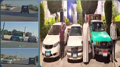 عشان يختصروا الطريق..القبض على 3 سائقين بعد السير عكس الاتجاه ببني سويف